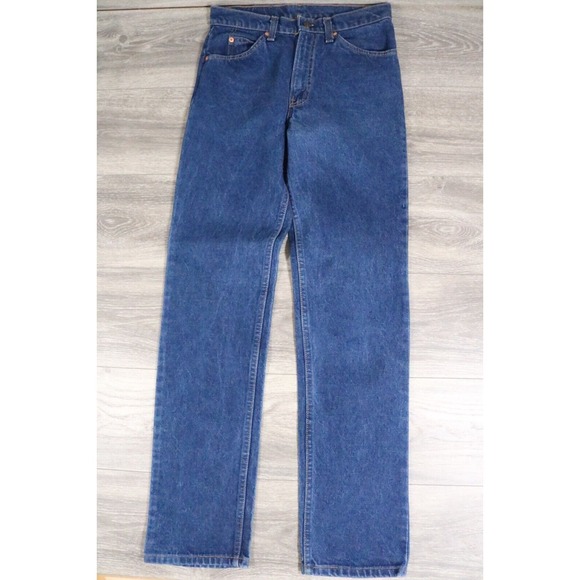 Vintage 80s LEVIS 509 0217 Orange Tab Jean 29x32 (Tag 30x34) - Picture 6 of 11